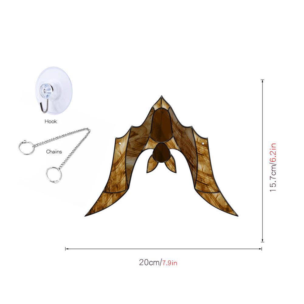Halloween Stained-Glass Style Hanging Decor – additional product view 2