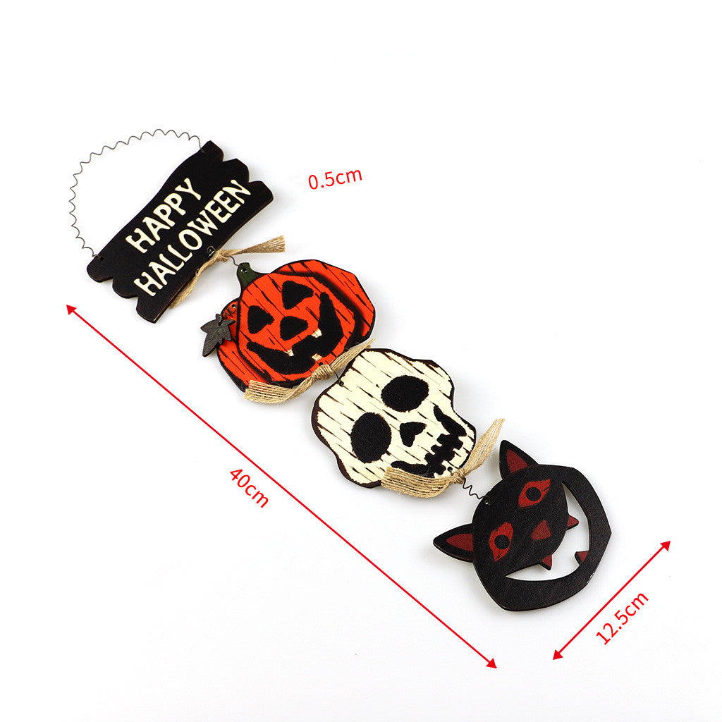 Wooden Halloween Welcome Door Sign – additional product view 7
