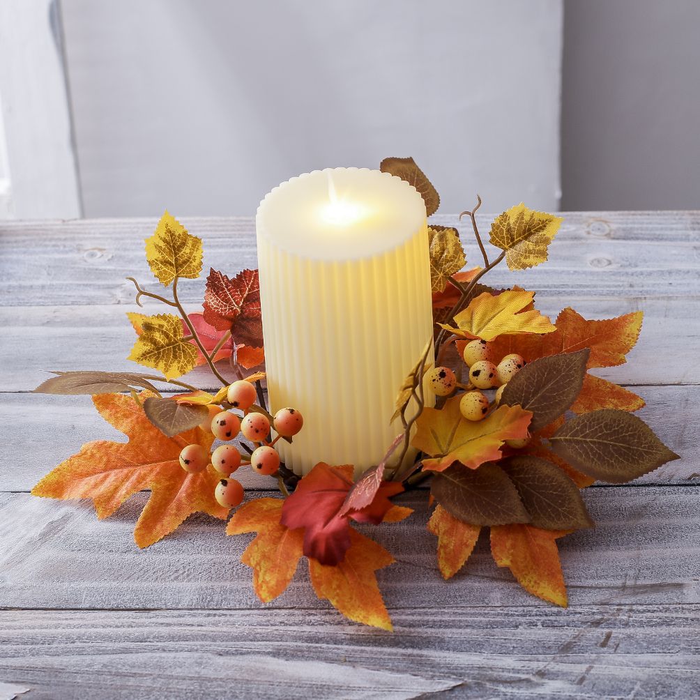 Autumn Maple Candle Garland – additional product view 7