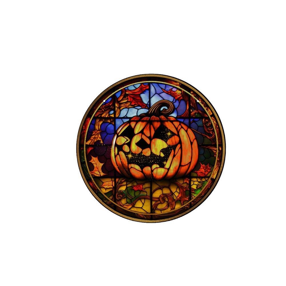 Halloween Stained-Glass Style Hanging Decor – additional product view 7