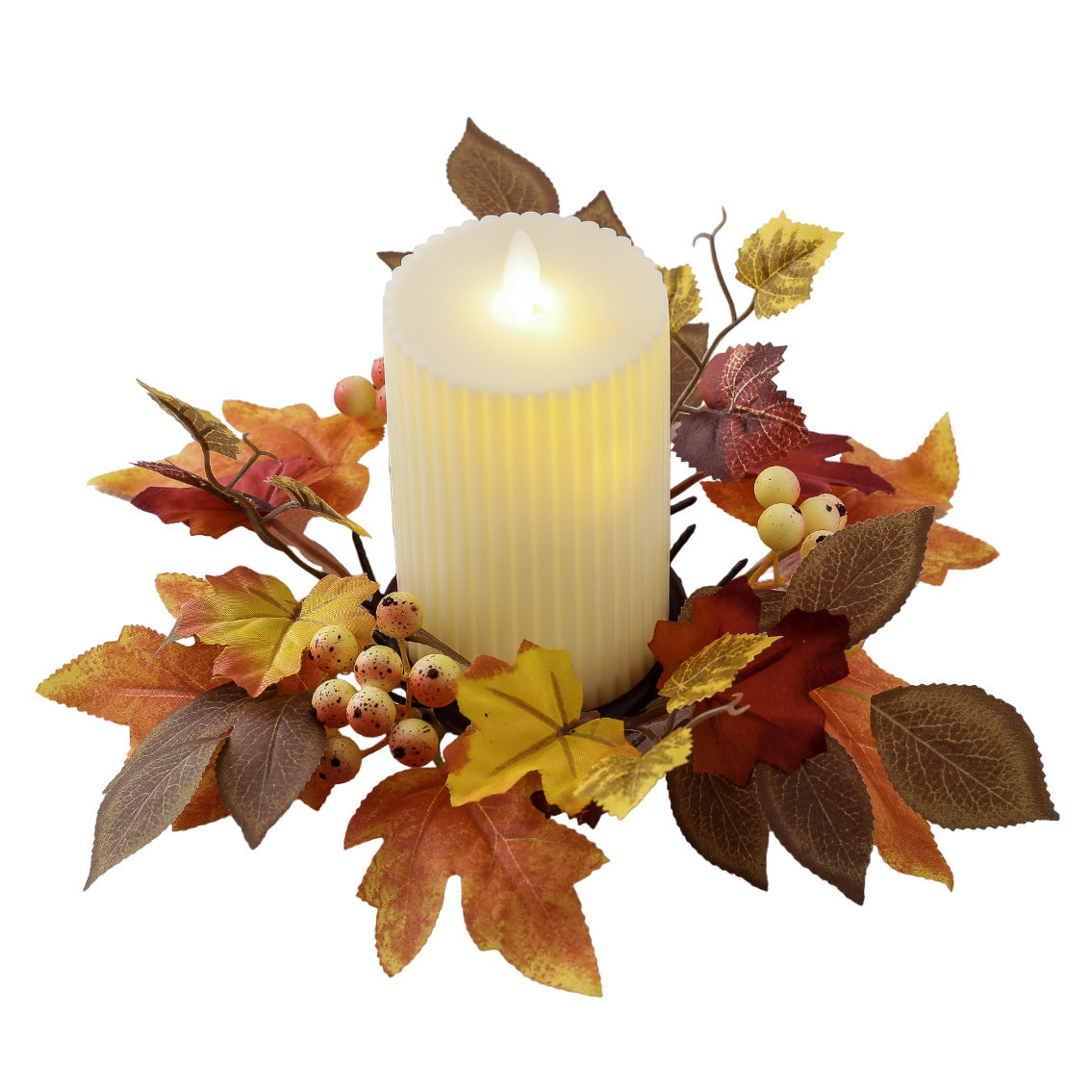 Autumn Maple Candle Garland – additional product view 5