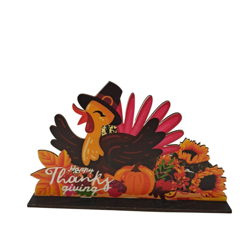 Harvest Wooden Table Centerpiece – additional product view 15