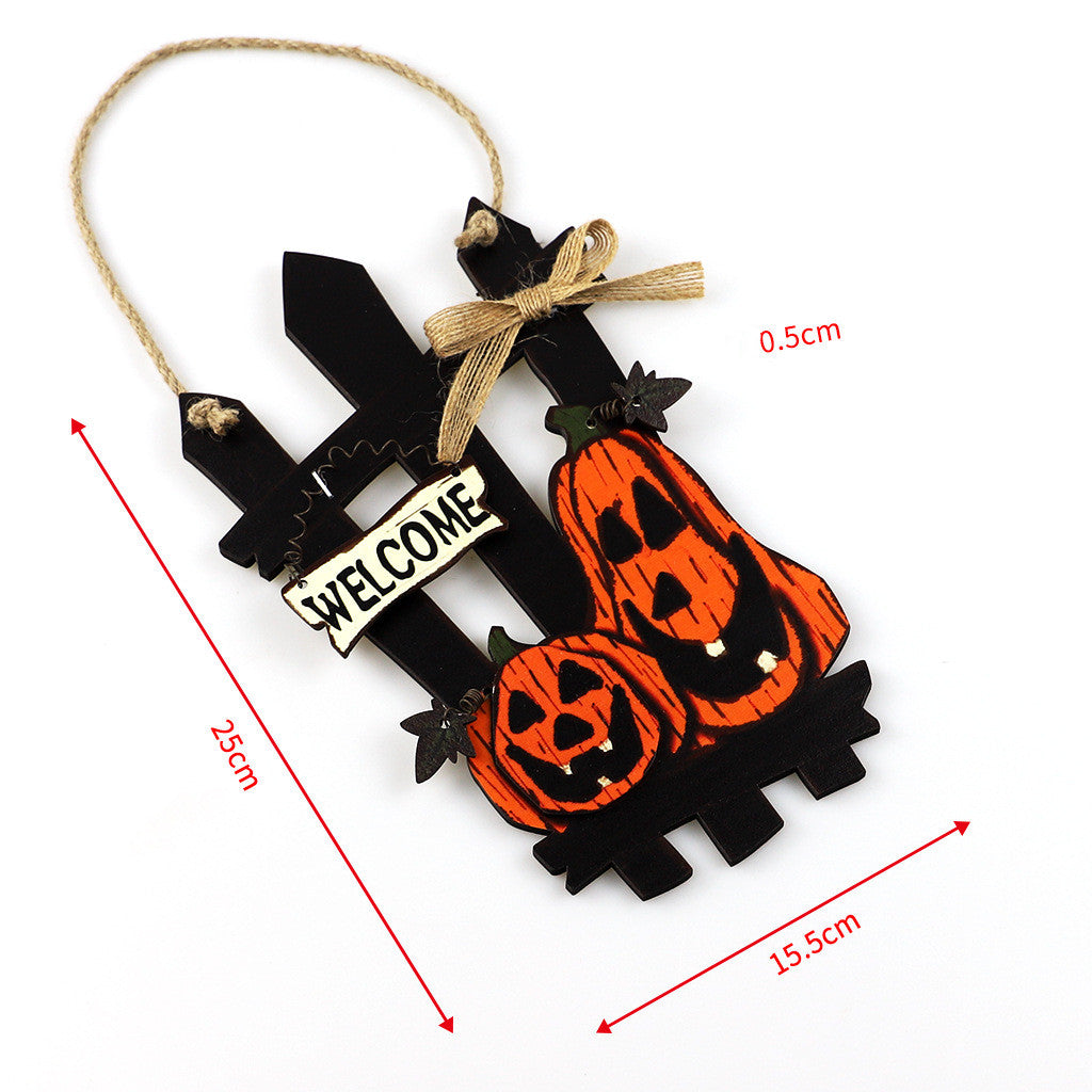 Wooden Halloween Welcome Door Sign – additional product view 10