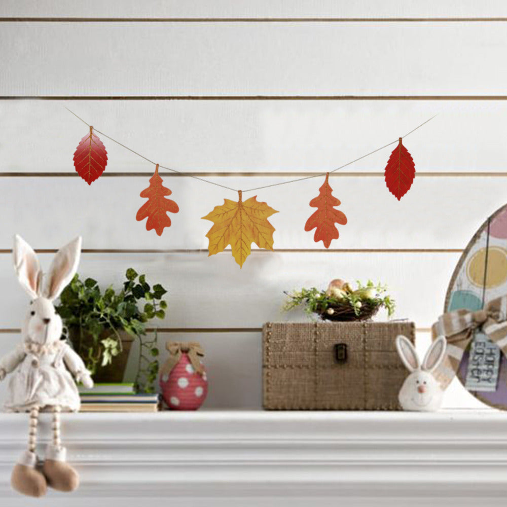 Autumn Maple Leaf Garland Set – additional product view 5