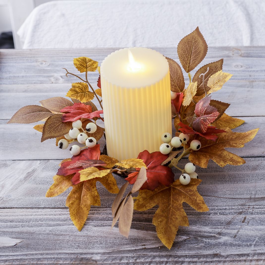 Autumn Maple Candle Garland – additional product view 6