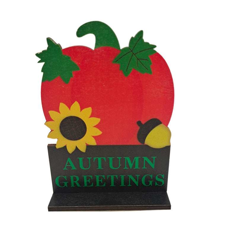 Harvest Wooden Table Centerpiece – additional product view 11