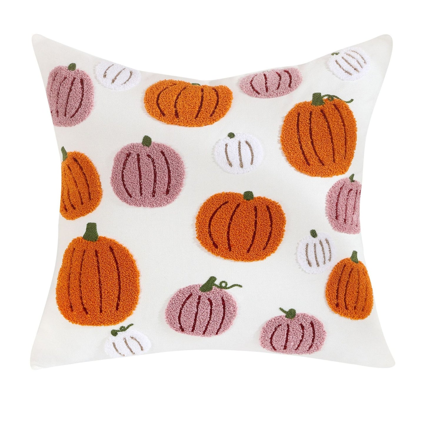 Embroidered Pumpkin Pillow Cover & Insert Options – additional product view 9