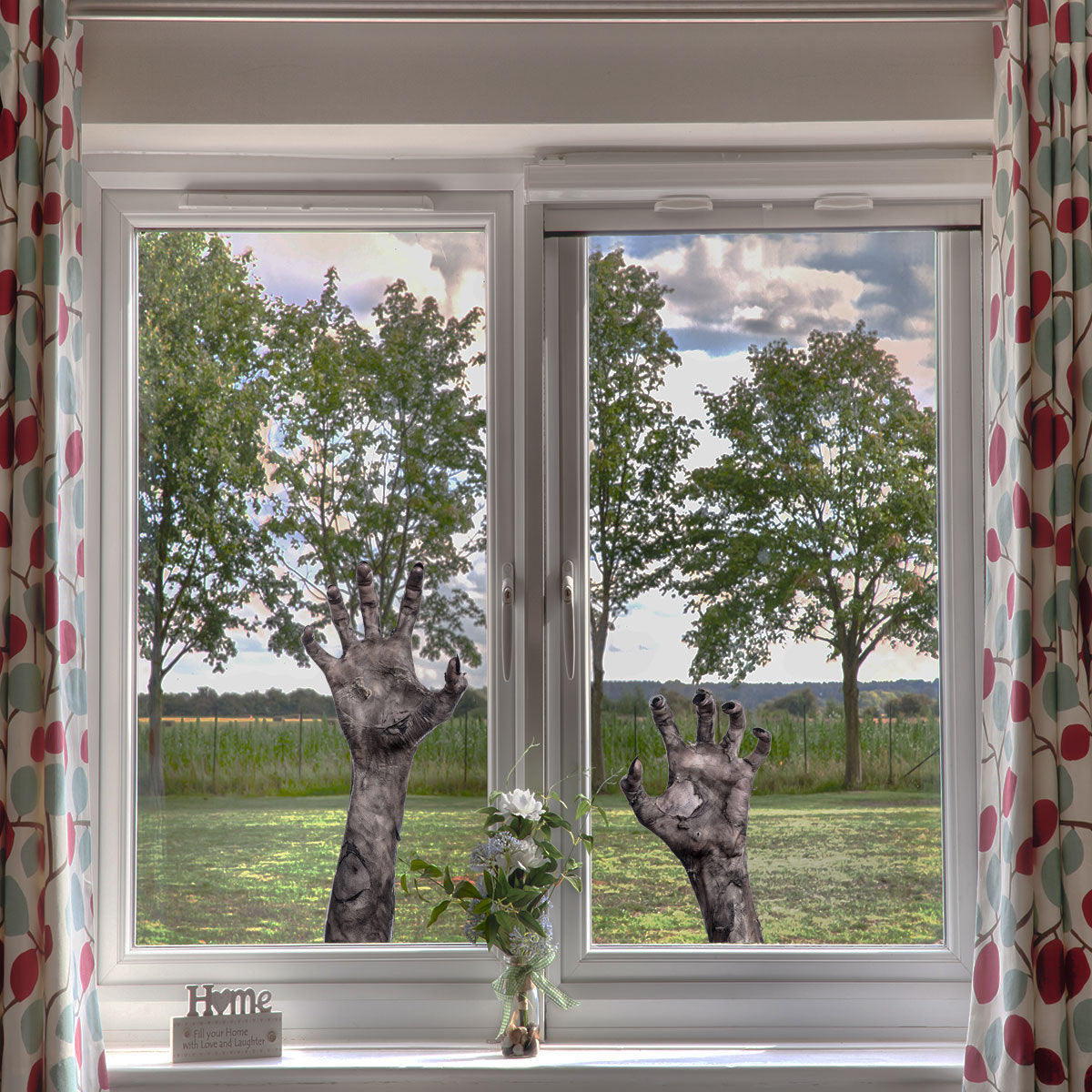 Halloween Ghost-Hand Window Decal – additional product view 3