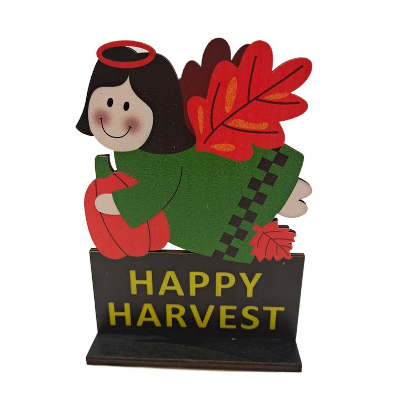 Harvest Wooden Table Centerpiece – additional product view 12