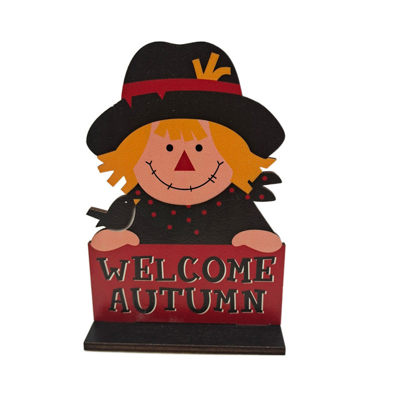 Harvest Wooden Table Centerpiece – additional product view 13