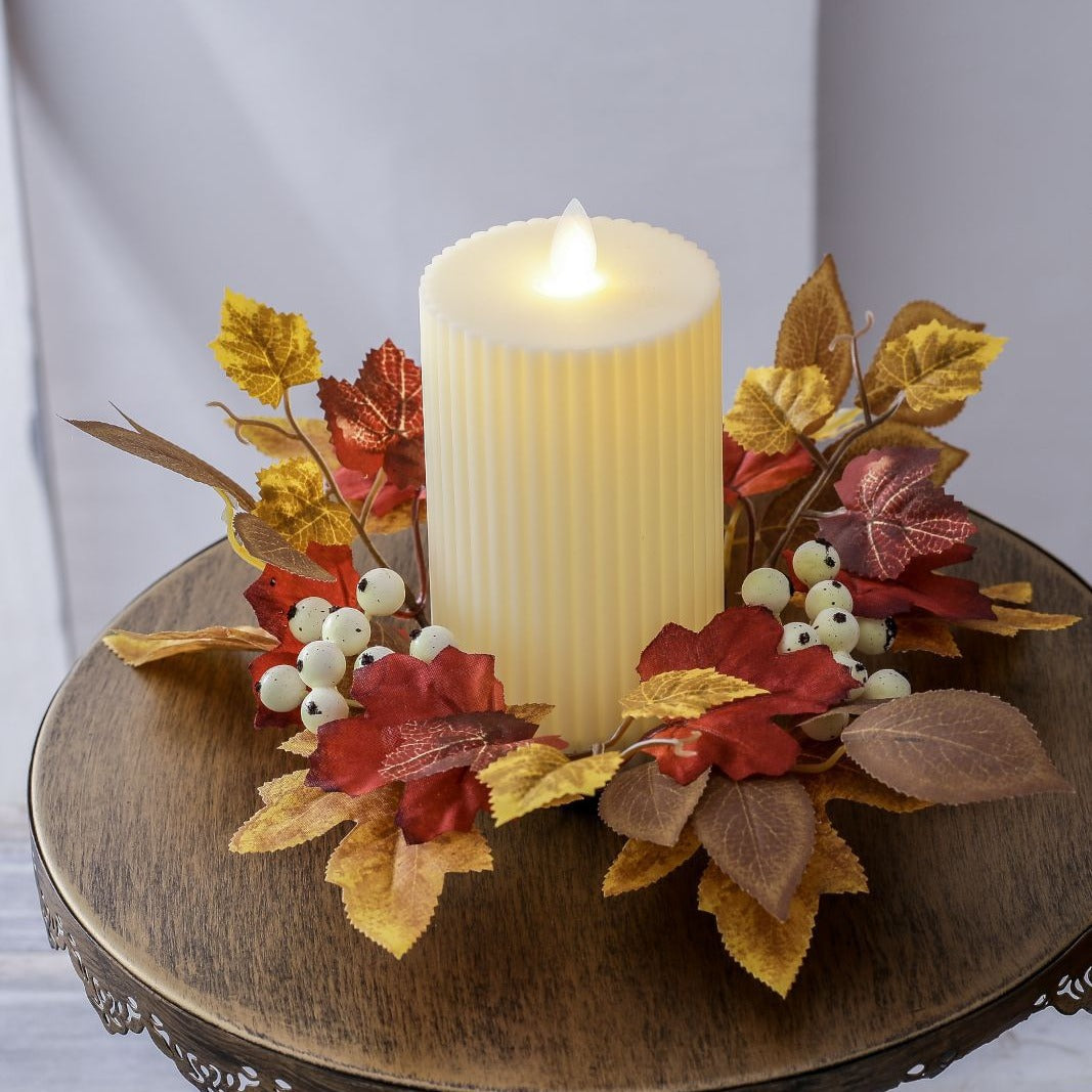 Autumn Maple Candle Garland – additional product view 4